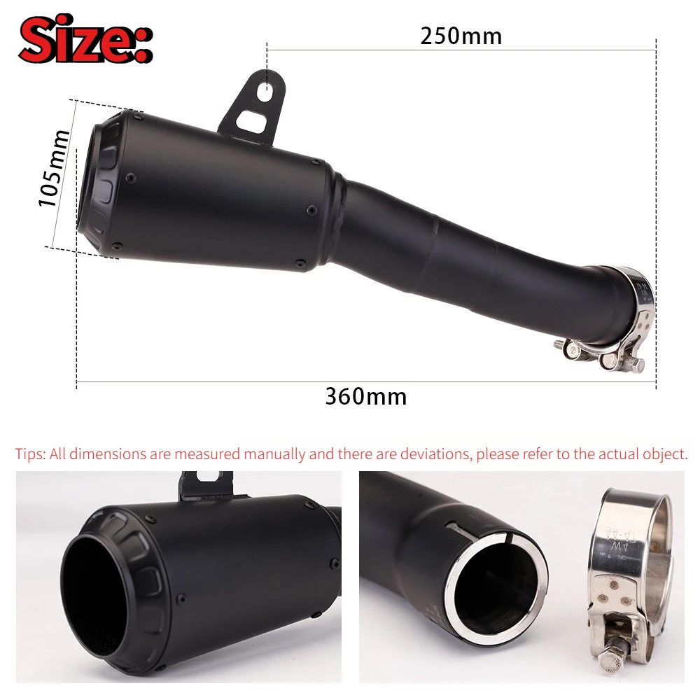 Special Motorcycle Integrated Exhaust Pipe For YAMAHA R3 R25 MT03 2015-2025 Stainless Steel Modified Exhaust Pipe