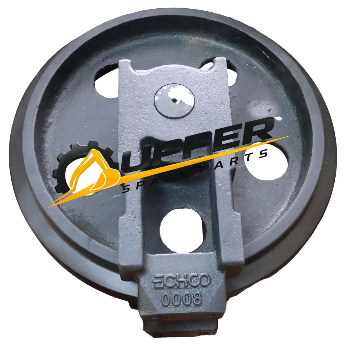 Front Idler RD809-21300 RD80921300 For Kubota Excavator KX080-3 KX080-4 KX080-5