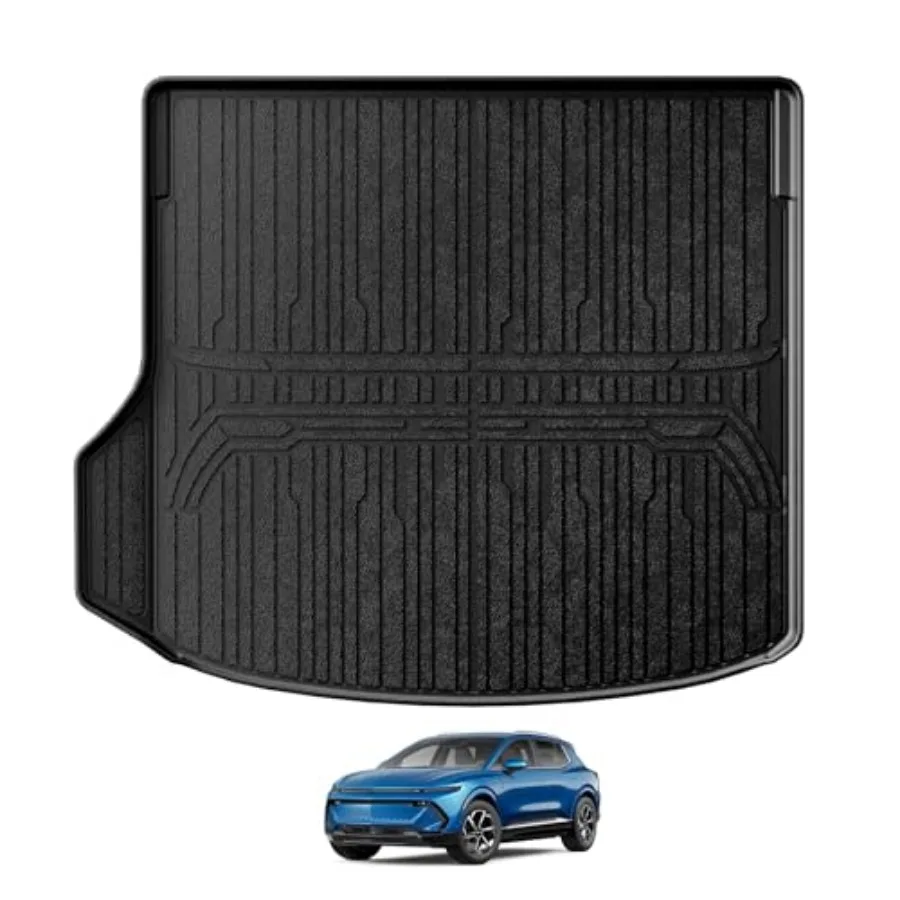 

All Weather Liners Compatible with Chrolet 2026 2025 2024 Accessories, 3D Cargo Liner TPE erial Anti-Slip Waterproof Interior P