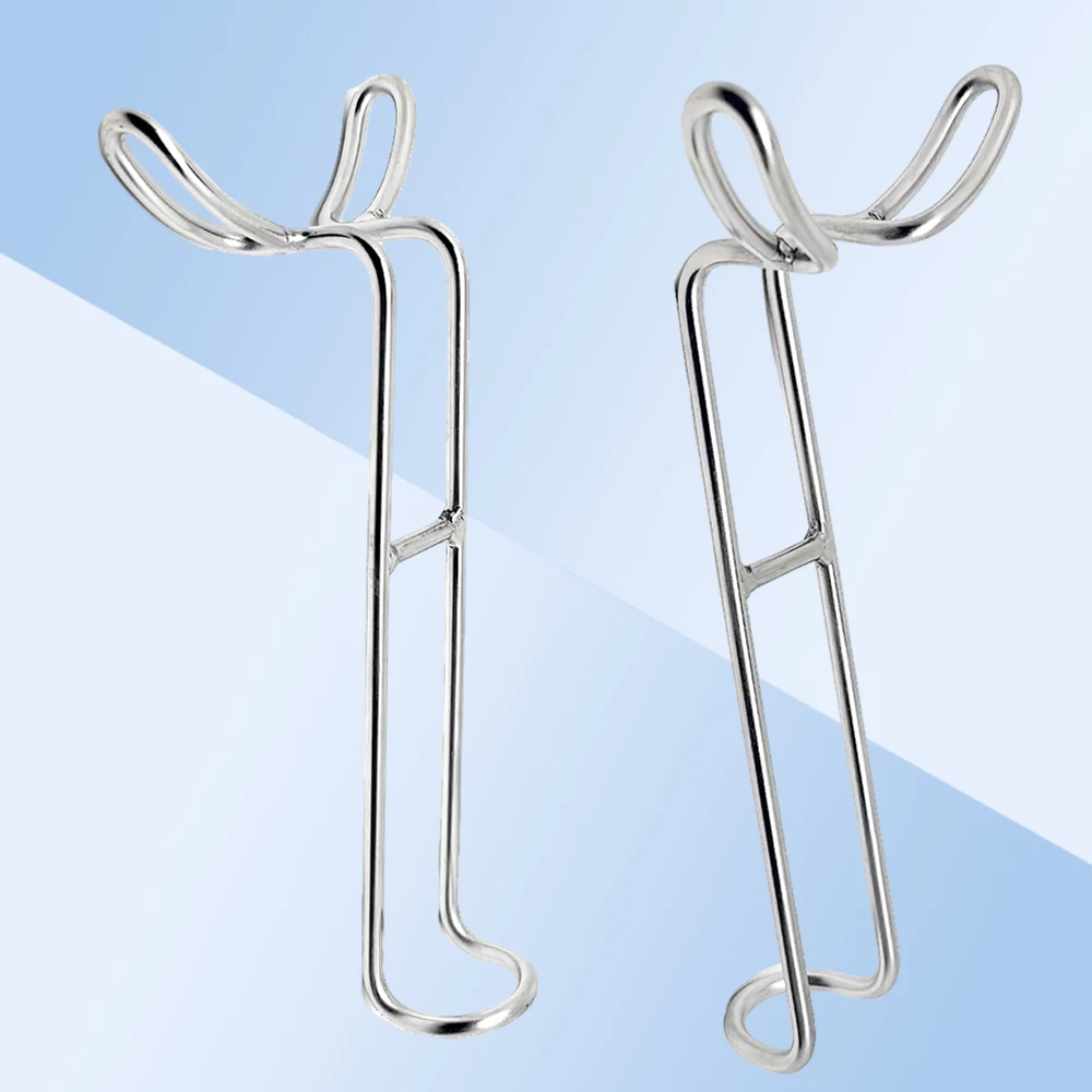 

Double-Headed Stainless Steel Dental Mouth Expander Lip and Cheek Retractor for Upper and Lower Intraoral Access