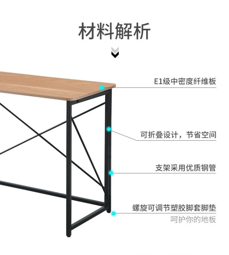 بسيطة سطح المكتب طاولة كمبيوتر محمول غرفة نوم الكتابة مكتب الدراسة للطي مكاتب طاولات بسيطة الألعاب Escritorio الكمبيوتر مكتب الأثاث