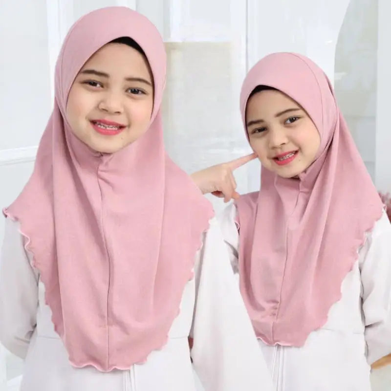

Shawls Cap Multicolor Malaysian Awning Headscarf Muslim Islamic Hijab Shawls Headwrap Turban Ramadan Khimar