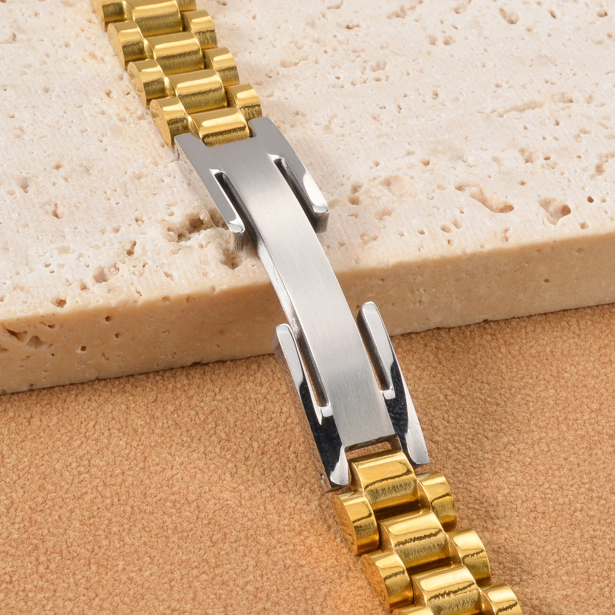 Industrial Style Stainless Steel Bracelet Personality Retro Luxury Unisex Bangles Jewelry Gift Birthday Valentine Anniversary