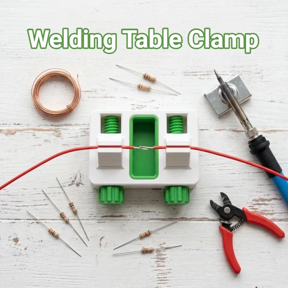 

Hands-free Welding Table Clamp 3D Printer Adjustable Soldering Helping Hands Practical Stable Welding Fixture Station