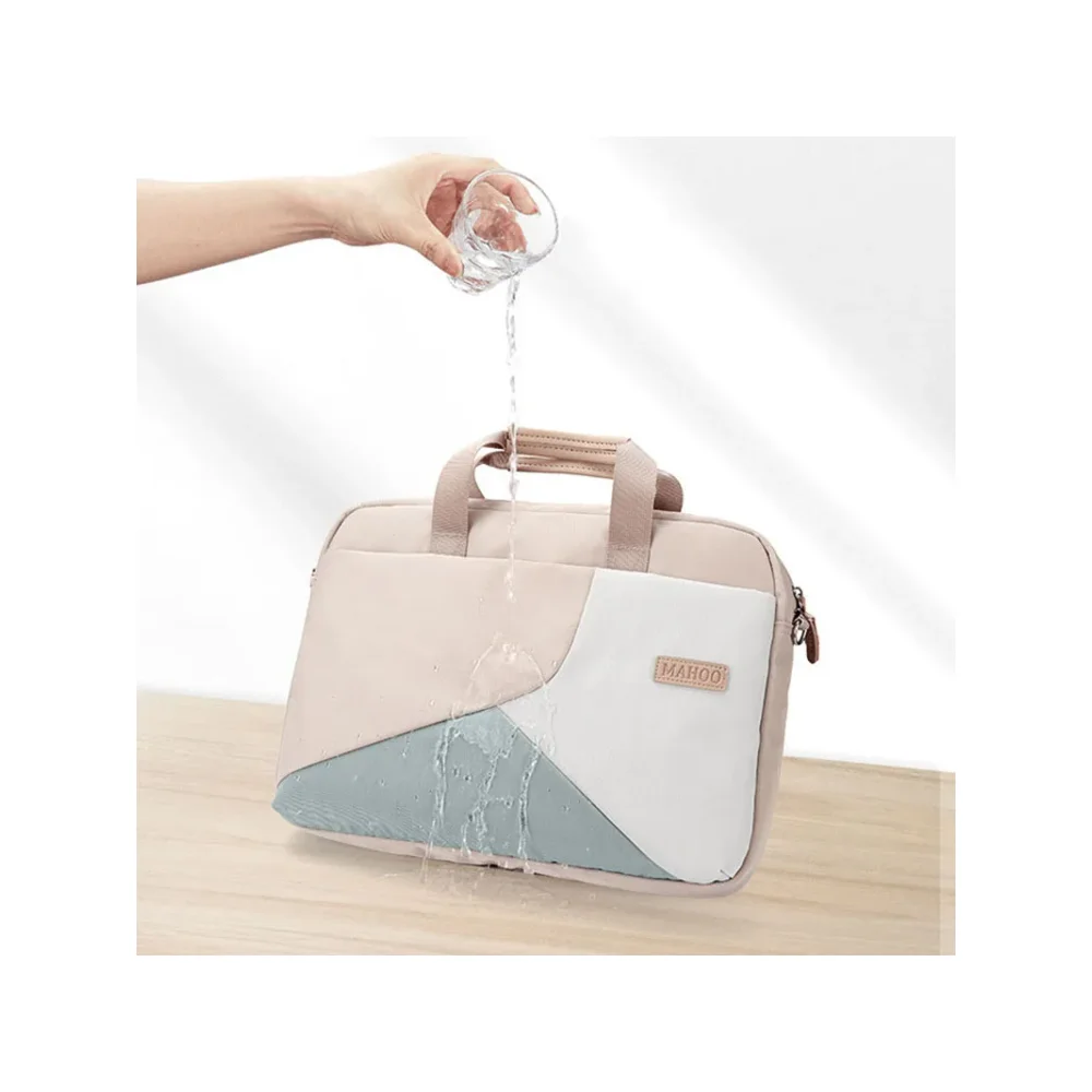 Xnyocn حقيبة كمبيوتر محمول 15.6 بوصة حقيبة متينة مقبض حقيبة الكمبيوتر المحمول واقية ل HP Dell Macbook Ultrabook #2