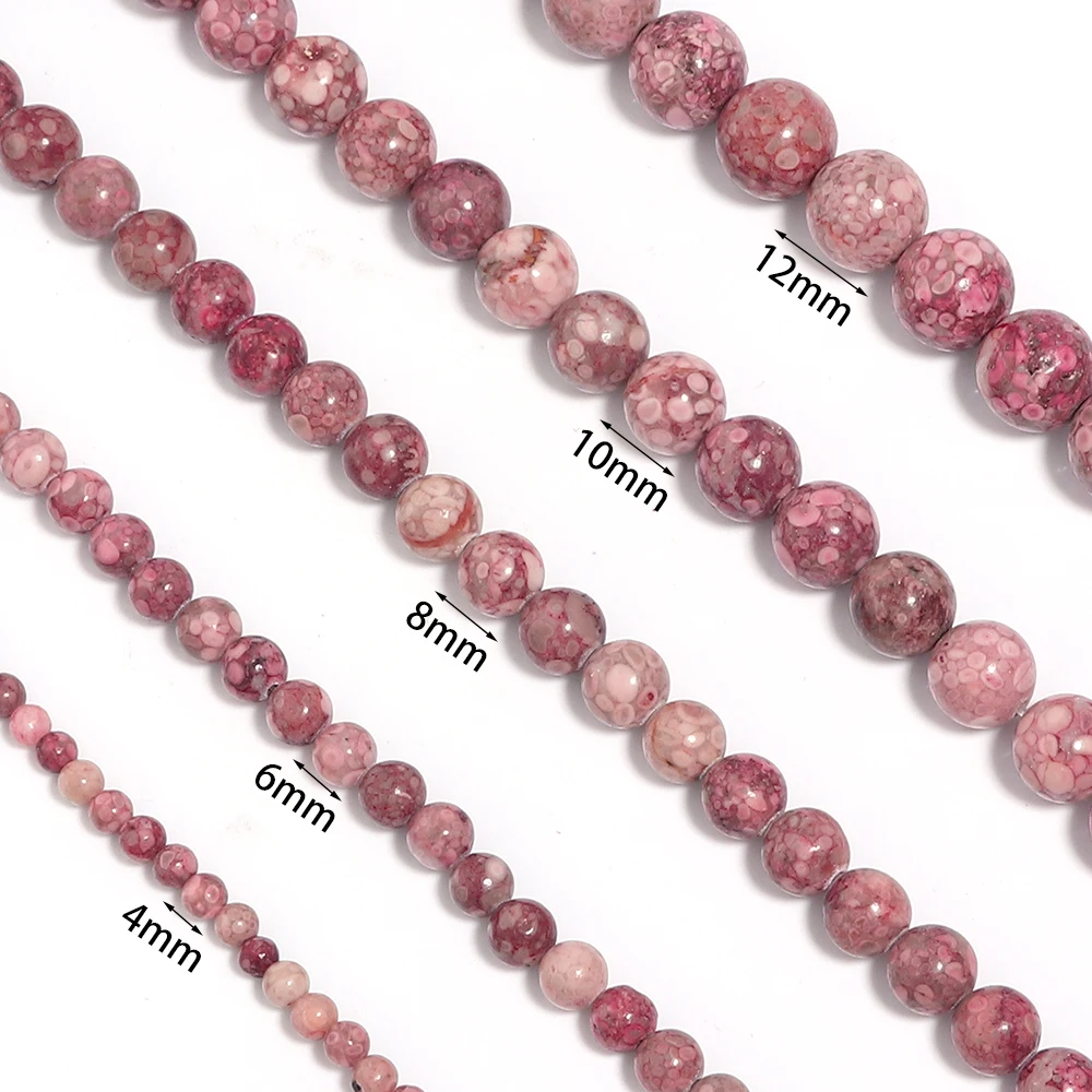 1 strand/Lot Natural Maifan Stone Beads Round Jades Loose Spacer Bead for Jewelry Making DIY Bracelet Necklace Accessories