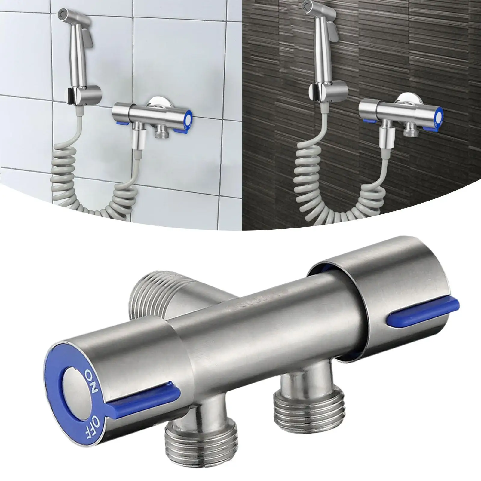 

Faucet Diverter Shower Diverter Valve for Bathtub Faucet Bathroom Shower Arm