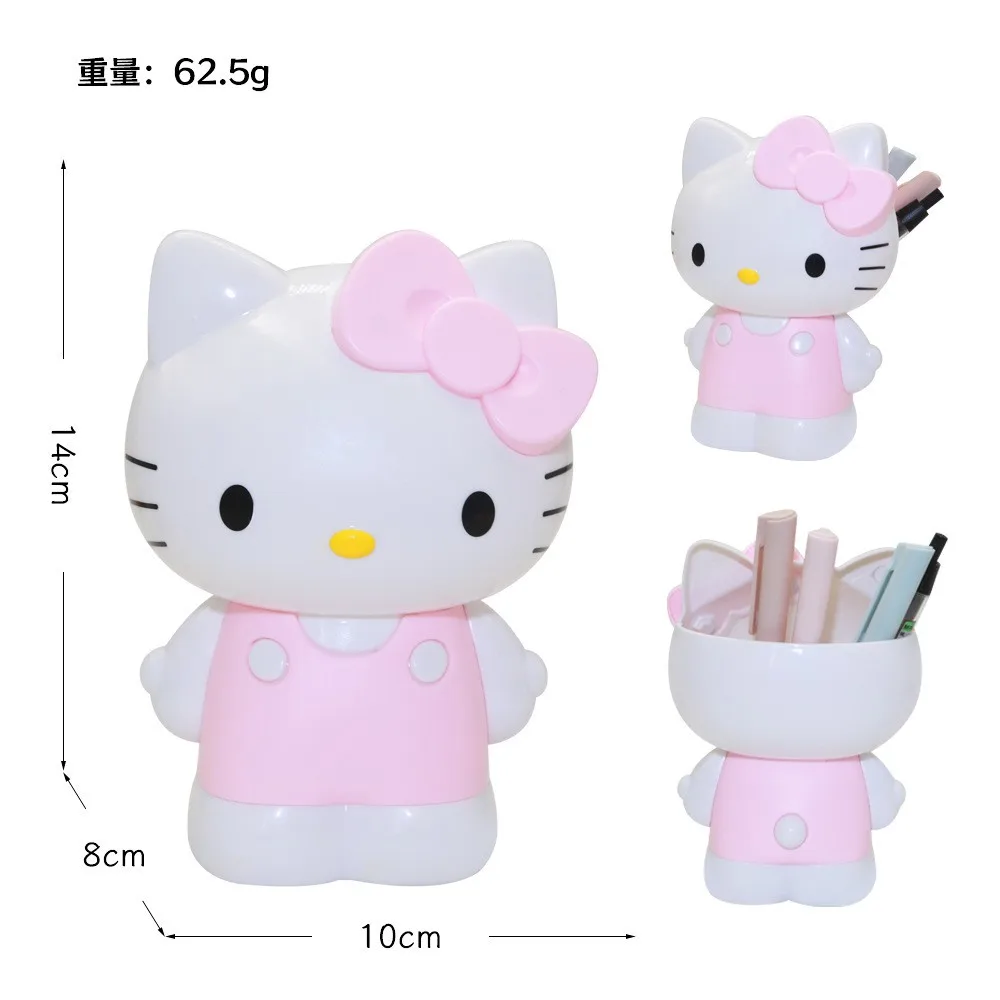 Storage Bin Stationery Organizer, Multi-Purpose Makeup Tool Storage Pen Holder Makeup Brush Storage Case, High Appearance Cute C gallery 4