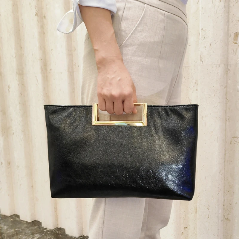 

PU leather handbag, fashionable women's handbag, shiny women's handbag, chain women's shoulder bag, women's crossbody bag