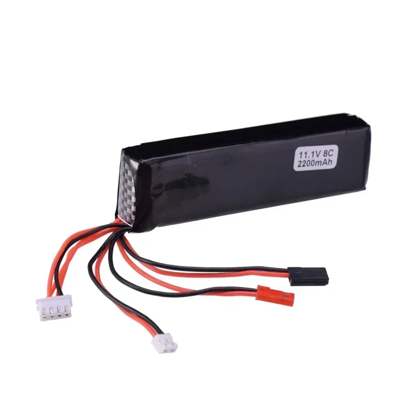 Brand New JST JR Futaba Plug Rechargeable 11.1V 2200mAh 8C 3S Lipo Battery for RC Drone Helicopter Quadcopter Transmitter Parts