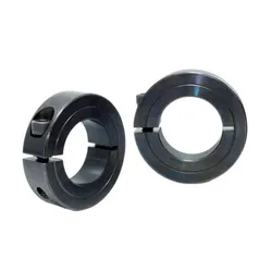 1pcs Carbon Steel Fixing Ring 45 Opening Sleeve Retaining Optical Axis Inner Diameter 3 4 5 6 8 10 12 16 18 20 22 25 30 To 80mm