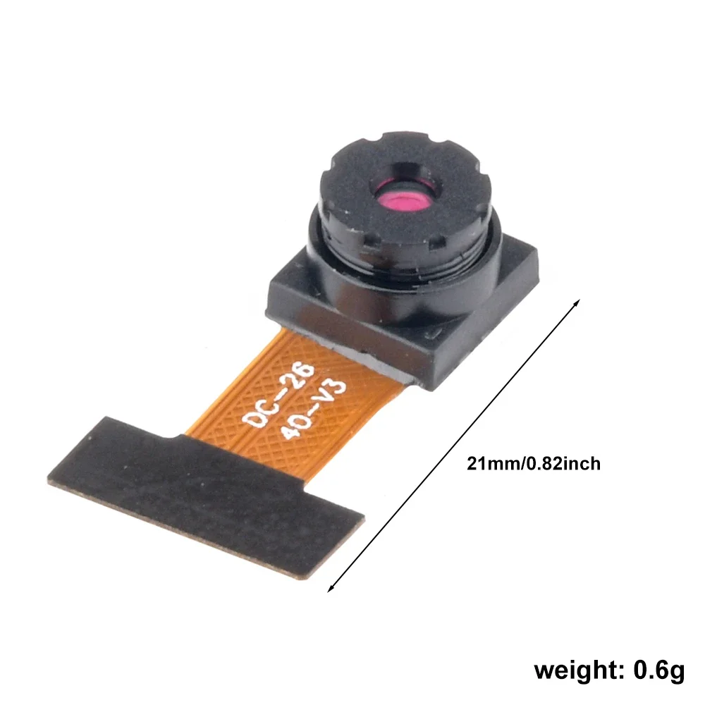 

Ov2640 Camera Module Dvp Interface Esp32 2 Megapixel Mcu Camera 66/160 Degrees Lens 1/4 Sccb Interface I2C Interface