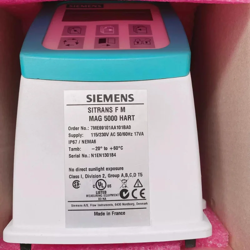 

2026 Siemens SITRANS FM MAG 5000 Robust Microprocessor-Based Transmitter Stainless Steel and Plastic with OEM Customization Supp