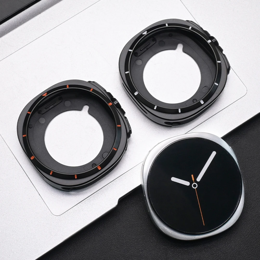 

Роскошный чехол из сплава для Samsung Galaxy Watch 8 44 мм 40 мм, алюминиевый металлический защитный чехол для Galaxy 8, изменение в ультра аксессуары