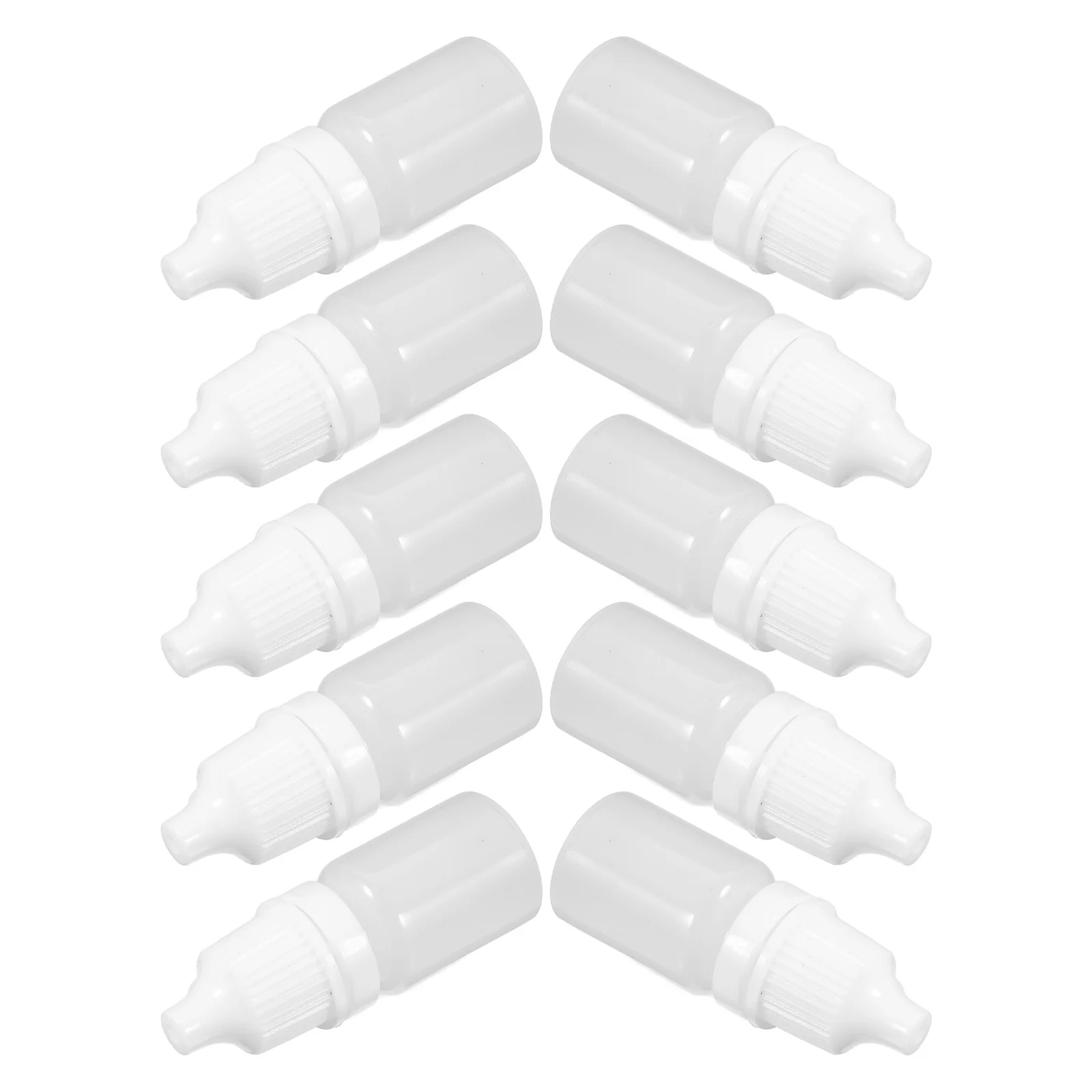 

30Pcs Eye Drops Empty Bottles 5Ml Plastic Squeezable Dropper Bottles Childproof Cap Controlled Liquid Dripping for Essence Paint