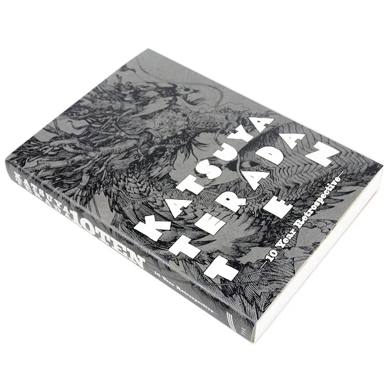 Katsuya Terada 10 عشرة 10 سنوات Retrospective اليابانية الفن كتاب الفن جمع وإعداد كتاب مخطوطة الفن كتاب ماستر الفنان