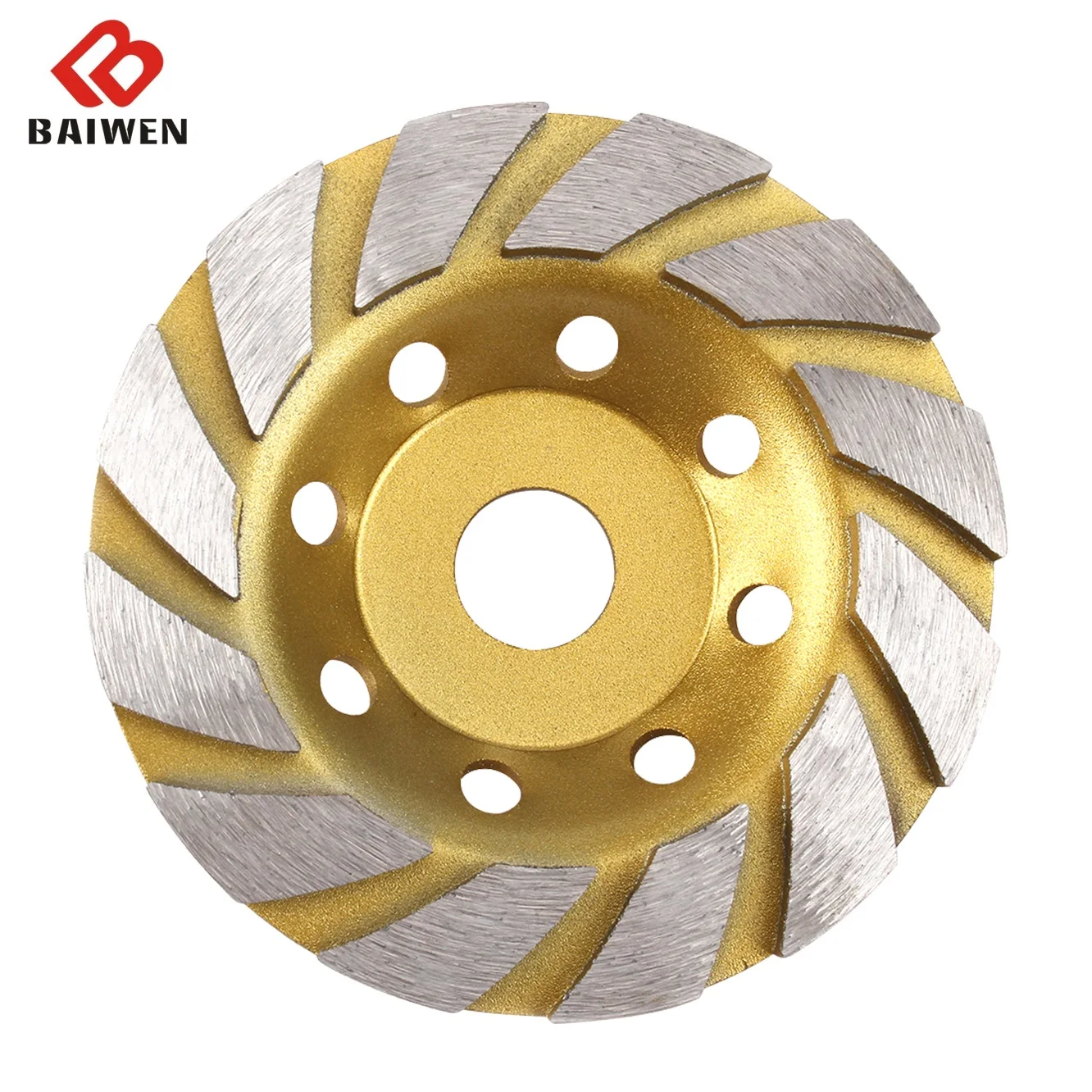 125mm 5inch Cup Diamond Segment Grinding Disc Abrasive Wheels For Concrete Marble Terrazzo Polishing Cutting Tools Accessories