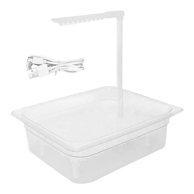 

Bird Shower Box Automatic Shower Tub Multipurpose Bird Bathtub With Multiple Faucets For Small Medium Parakeet Cleaning Supplies