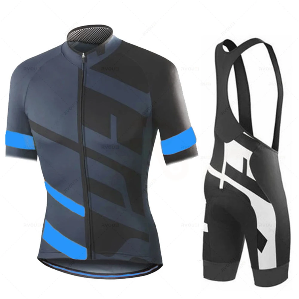 2023 Mens Summer Cycling Clothing Comfortable Racing Bicycle Clothes Suit Quick-Dry Mountain Bike Cycling Jersey Ropa Ciclismo