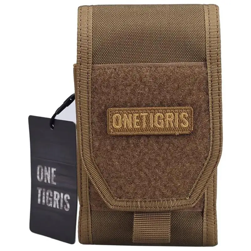 OneTigris مولي التكتيكية الصيد EDC الخصر حقيبة حامل الهاتف الذكي الحقيبة آيفون 6s SE آيفون 14 13 12 11 8 7 6 برو ماكس XR