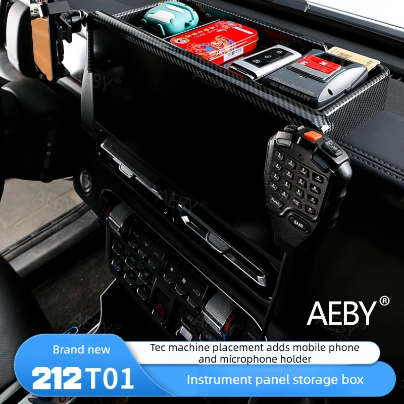 

AEBY For BAIC 212 T01 Custom dashboard tray center console storage,Anti-skid tray,Special shockproof for interior,Accessories