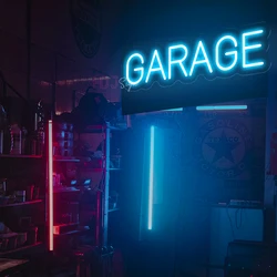 Letrero LED de neón para decoración de pared, luces de neón para garaje, tienda de reparación de motor de coche, Bar, atmósfera, lámpara LED de neón