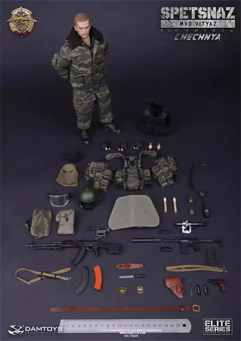 1/6 DAMTOYS DAM 78028 rosyjskie zabawki Model żołnierza figurka z pełnym zestawem ruchomych prezentów dla fanów