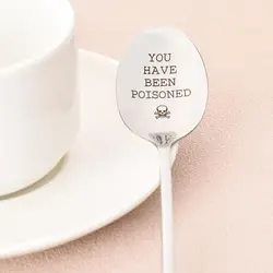 Poison for Spoons, Halloween Gifts, Best Friend, Birthday Gifts, You Have been Poisoned