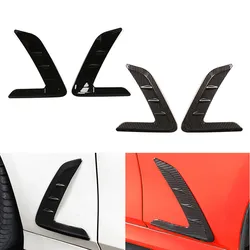 2pcs Car Accessories Side Air Flow Fender Outlet Vent Wing Grille Trim For BMW 3 Series G20 2020 2021