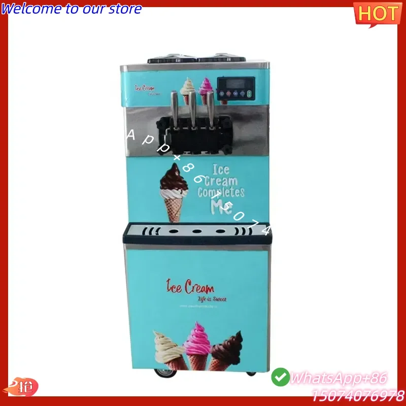 2026 Fresh Frozen Brazil 5 Flavor Fruit Soft Self Serve Japan Yogurt Softy Ice Cream Machine in Pakistan