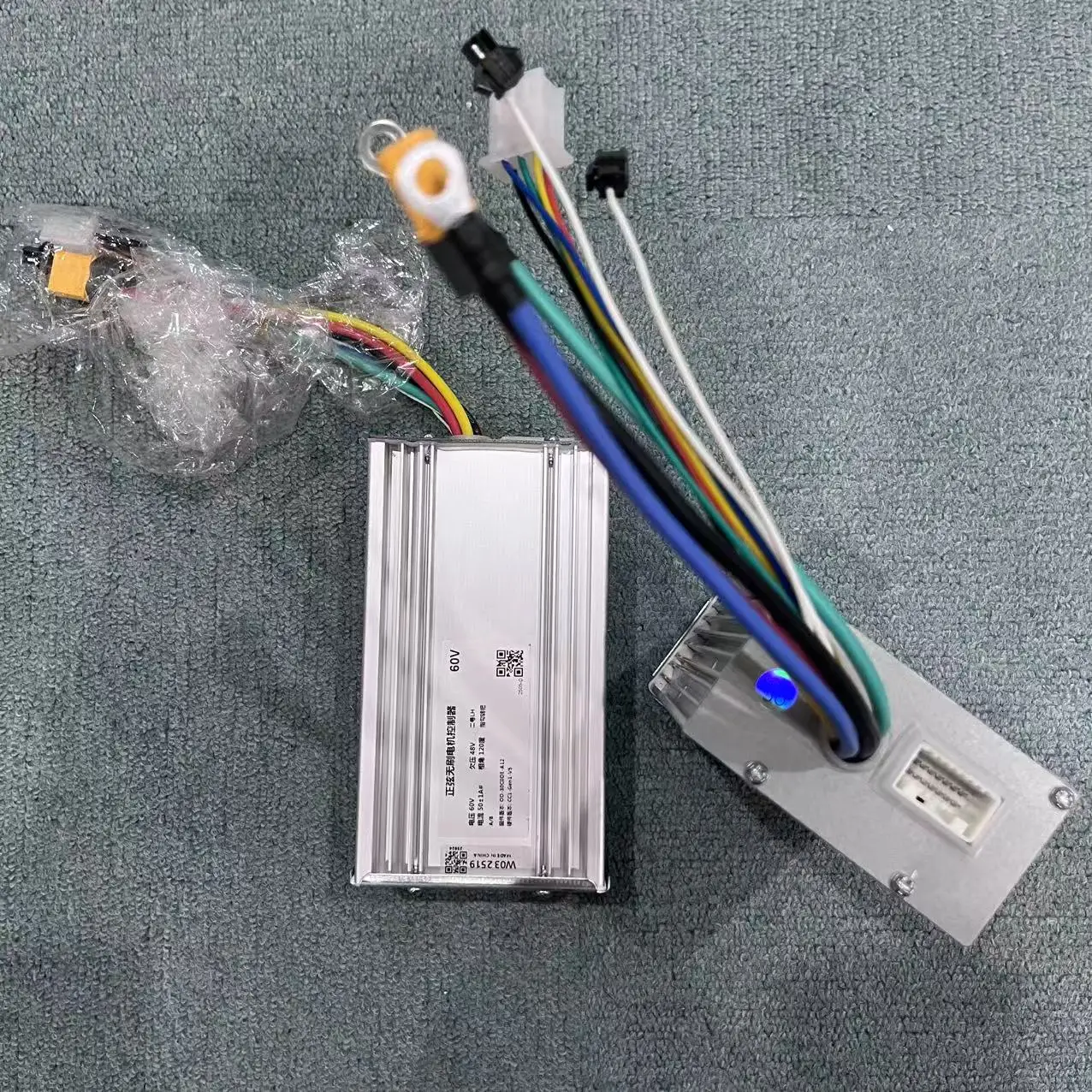 Yunli 60 فولت 50A 45A سكوتر كهربائي سرعة تحكم 2800 واط 3000 واط وحدة تحكم المحرك ل Boyueda S3 هالو فارس