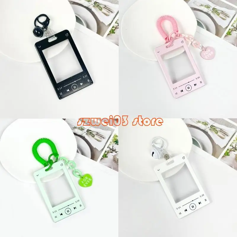 

D46C Cread Card Cover Cover Music Player Theme Player Держатель Bus Card Card Protector