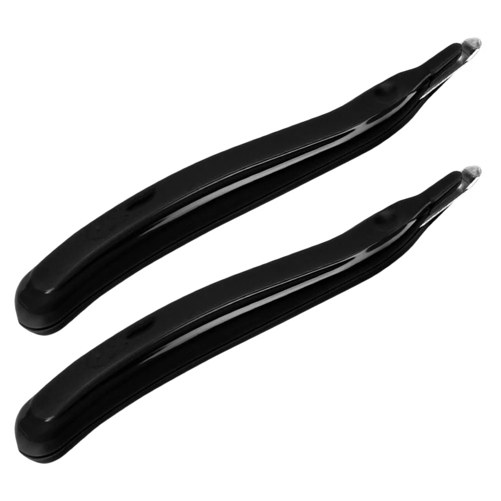 

2Pcs Staple Remover Heavy Duty Plastic Iron Tool Compact Office School Use Desk Home Lightweight Energy Saving