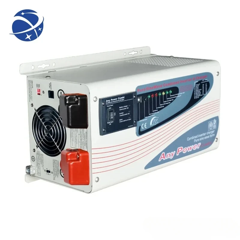 YYHCpure sine wave inverter charger 2000w with voltage regulator function 12v/24v/48vdc single phase inverter