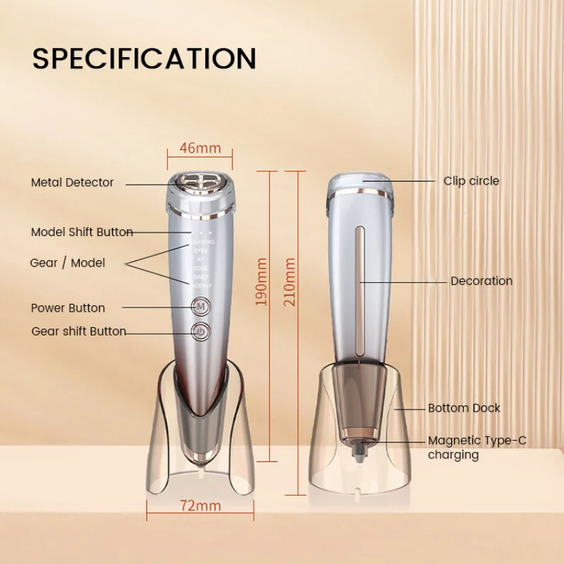 Face Care Home Skin Rejuvenation Lifting Beauty Device Facial Massager