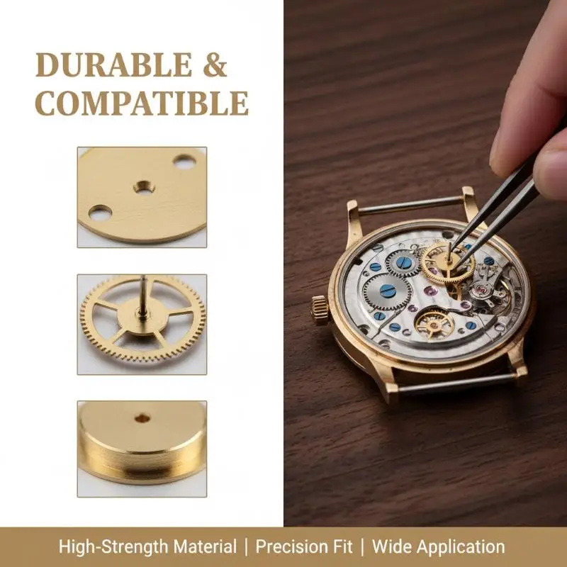 ETA 2836 2834 2846 2824 Compatible Second Third Wheel Watch Parts Precision Movement Parts for DIY Watch Repairs