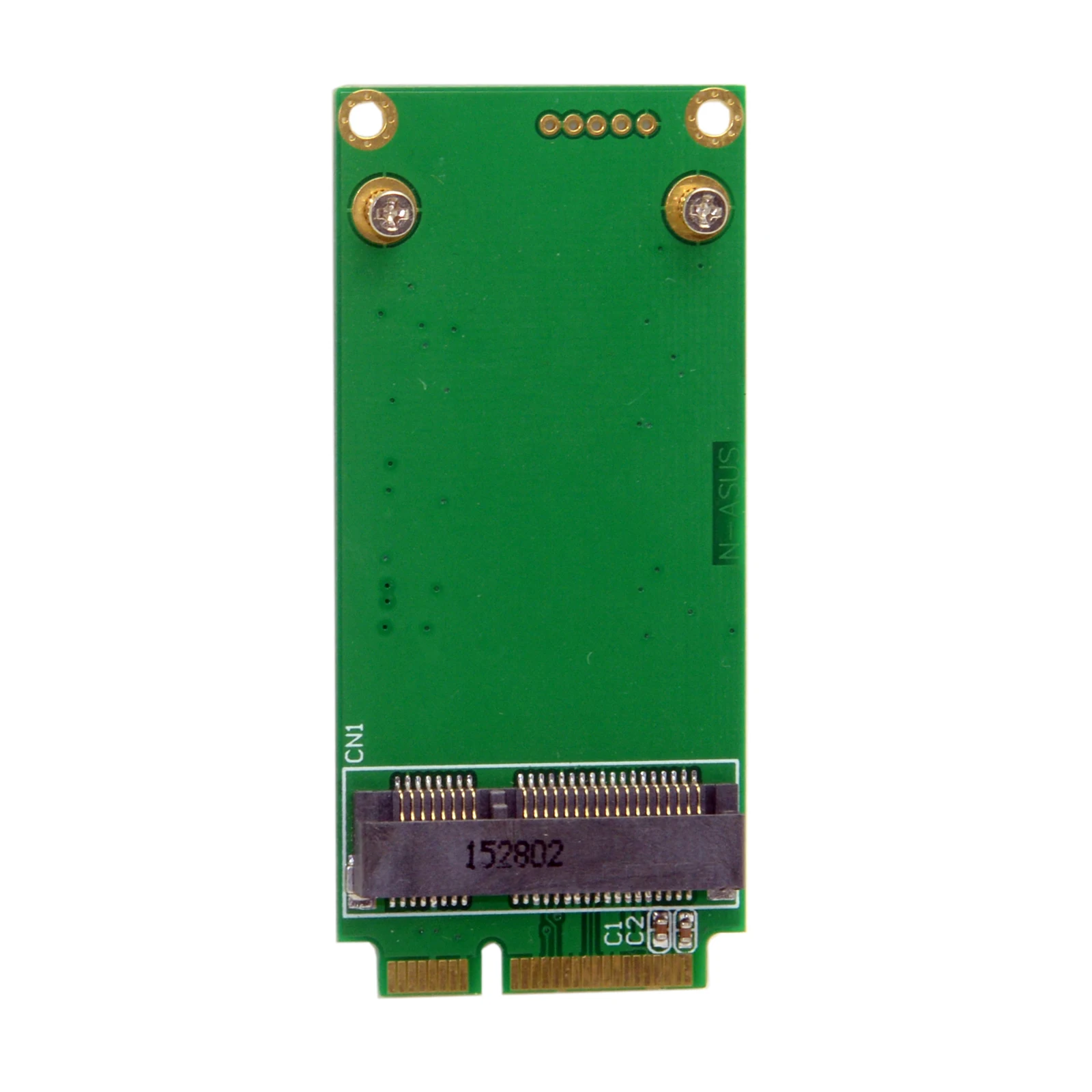 Cablecc 3x5cm mSATA Adapter card to 3x7cm Mini PCI-e SATA SSD for Asus Eee PC 1000 S101 900 901 900A T91