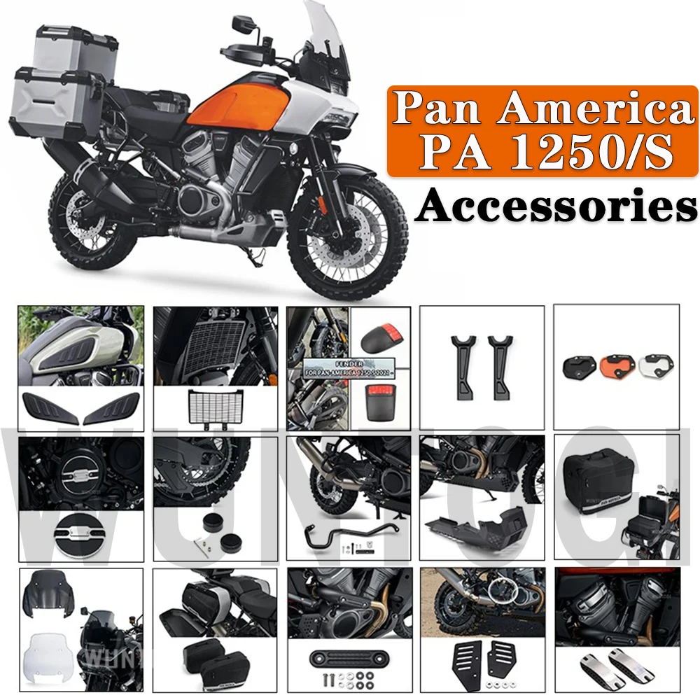 Pan America Accessories NEW Motorcycle Modification Accessories For Harley PAN AMERICA 1250 S PA1250 2021 2022 2023