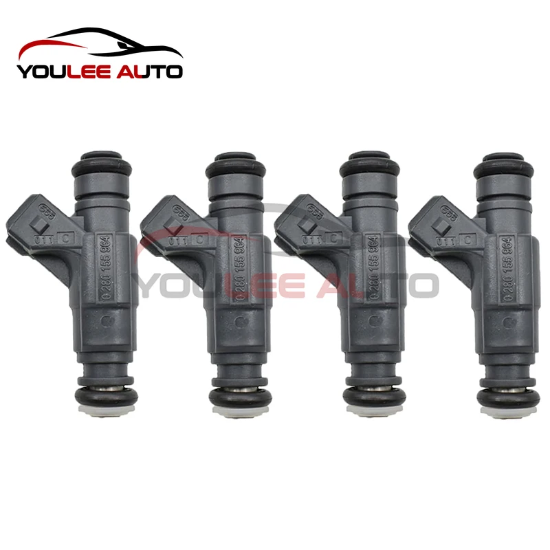 

4 шт. 0280155964 S111112020 1112010B3 топливные форсунки для Suzuki Alto BYD Flyer Changan Changhe Furuida Chery QQ3 Hafei