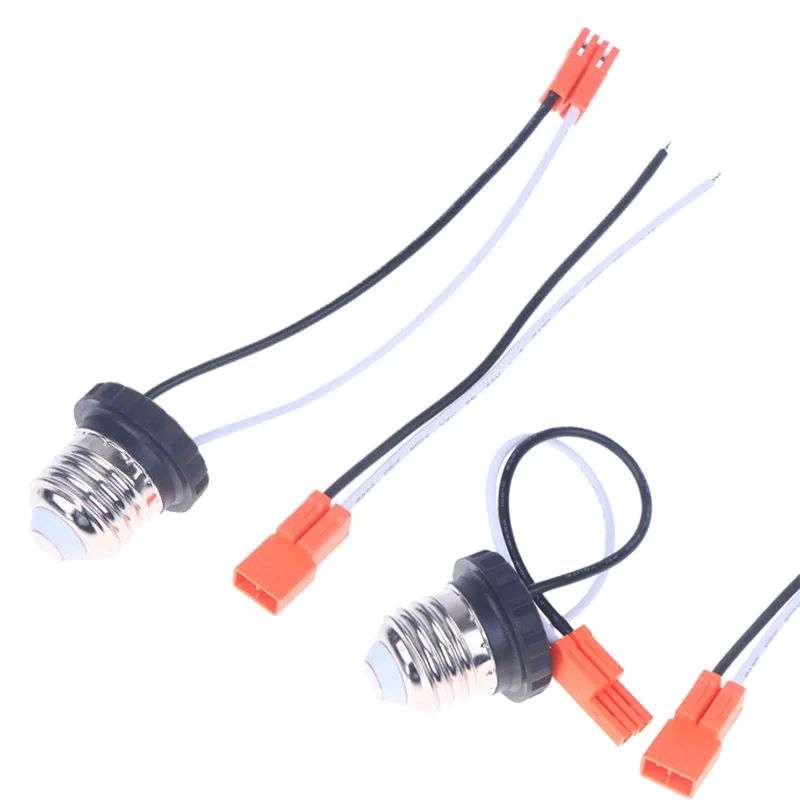 

E26 Socket Adapter Medium Base For Led Ceiling Lights Downlight Easy Install Male Screw In Light Bulb Socket Pigtail