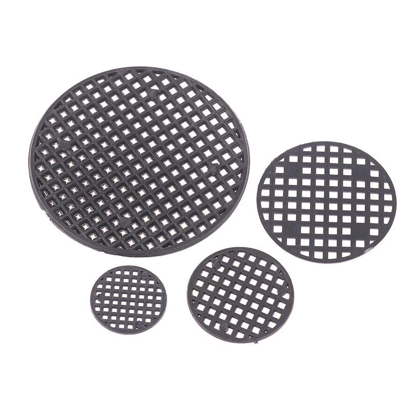 50Pcs Bottom Grid Mat Multi-function Flowerpot Mesh Pad Hole Bonsai Basin Bottom Breathable Gasket Gardening Accessories