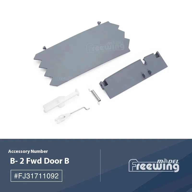 FreFukFlightline 70mm Accessoires B-2 Corps Ailes Principales Tête De Train D'atterrissage Couverture Composants Structurels Led Lumières