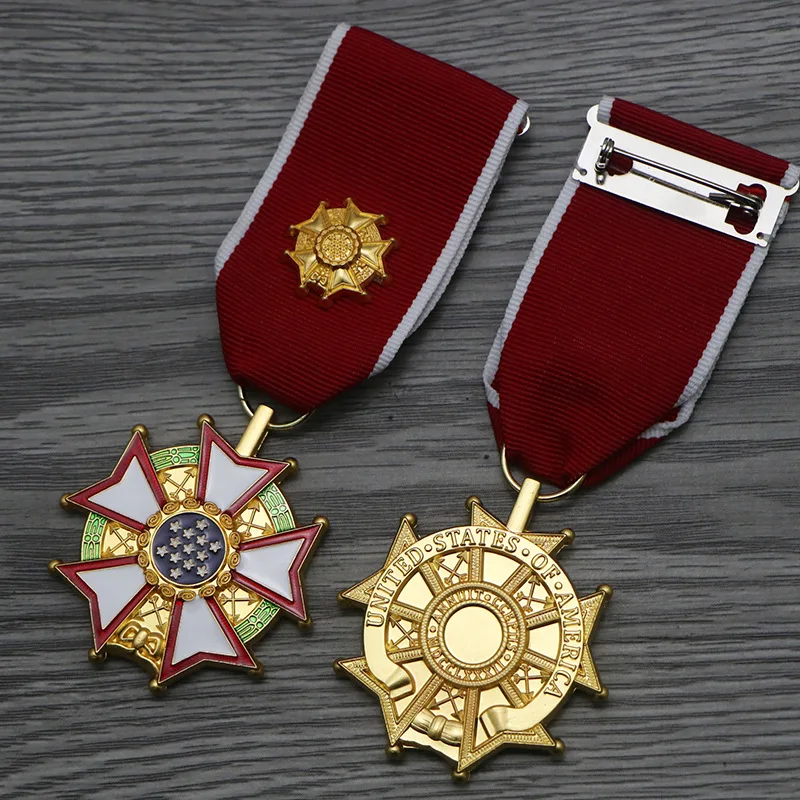 Copy of the Metal Medal of Merit in the United States