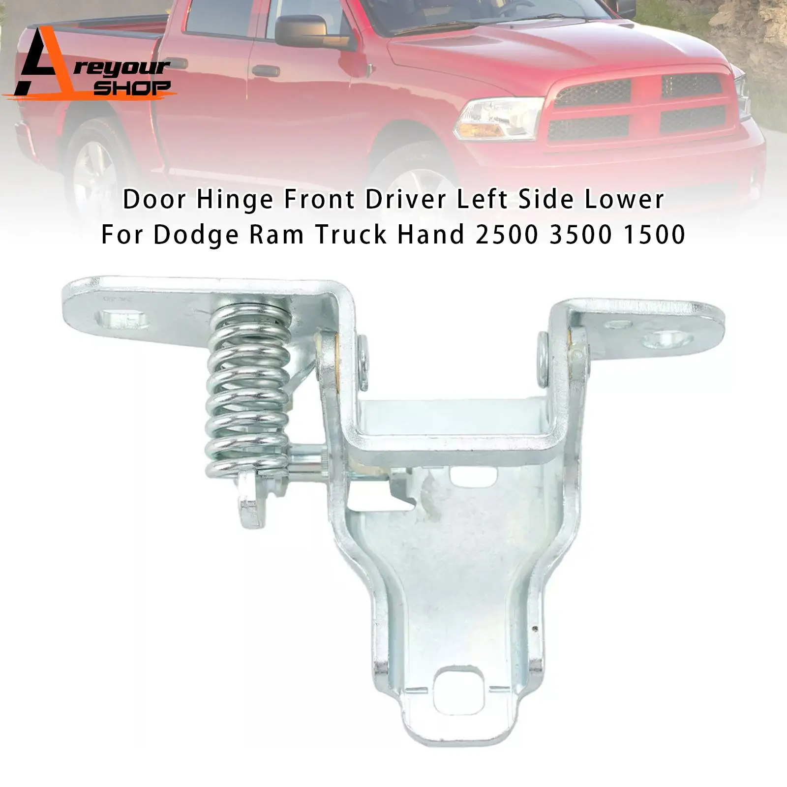 

Door Hinge Front Driver Left Side Lower For Dodge Ram Truck Hand 2500 3500 1500
