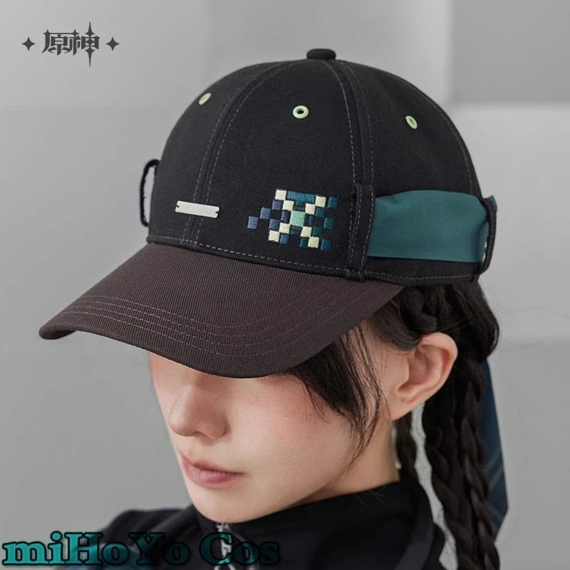 [Подлинная] игра Genshin Impact Kinich Theme Impression Series лента ковбойский бейсбольный аниме мультфильм солнцезащитный козырек шляпа с утиным языком