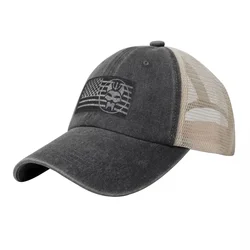 BRAVO SEAL TEAM BW FLAG PATCH exclusive Baseball Cap hiking hat Big Size Hat Male Women's
