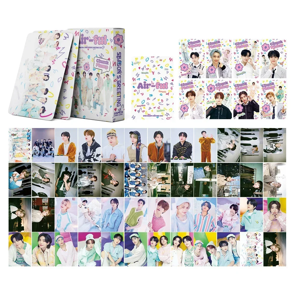 55PCS Kpop Skids 5TH Photocard New Album MAGIC SCHOOL Lomo Cards Photo Print Card Set Fans Collection Postcard