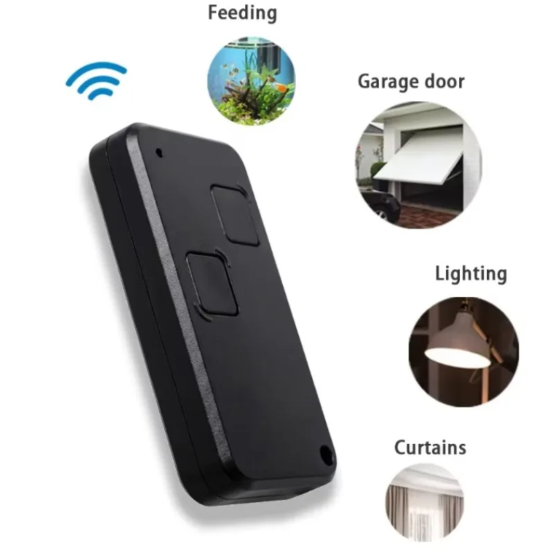 433MHz Rolling Code Garage Door Remote Control for HCS301 Wireless Gate Garage Door Remote Transmitter Key Fob