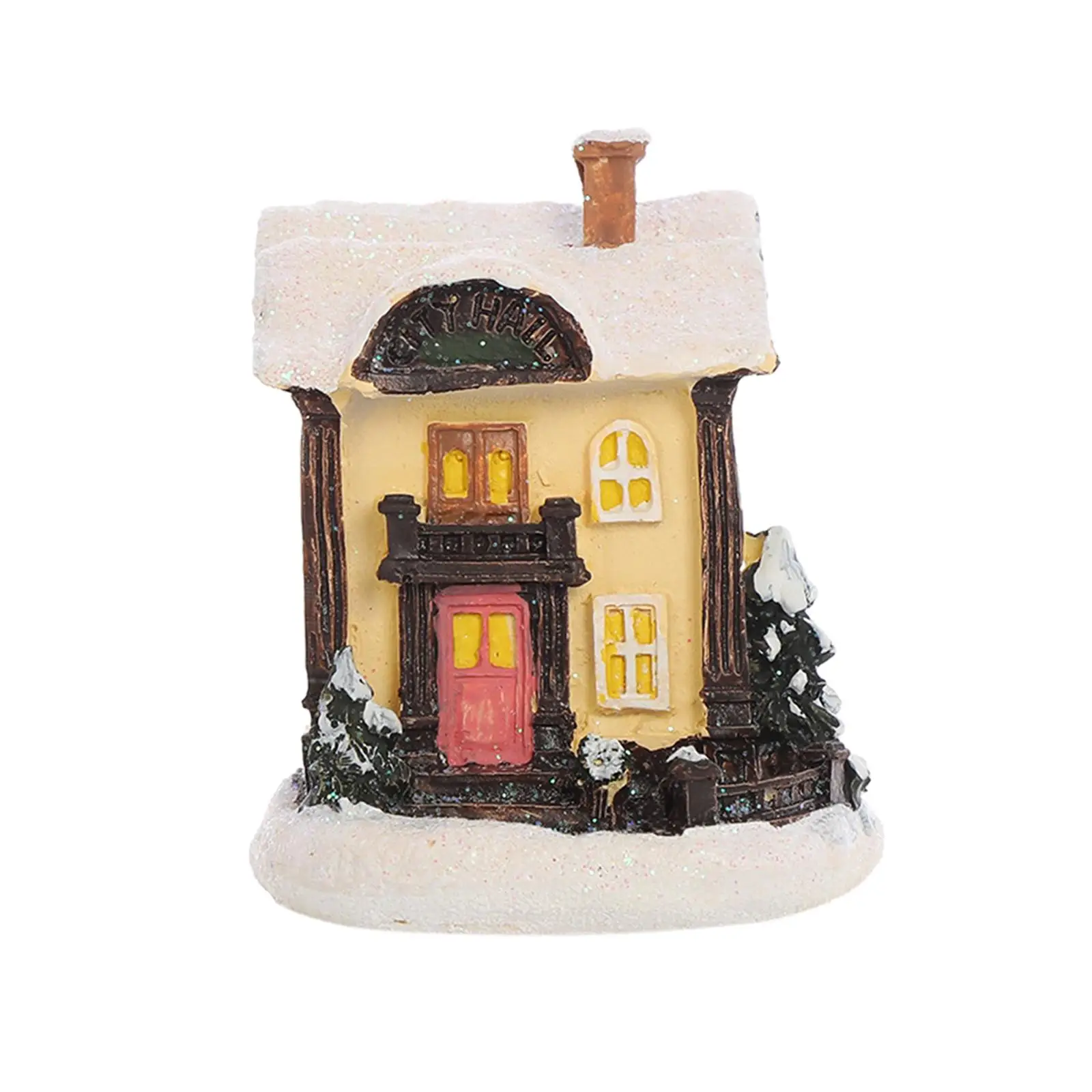 

Деревенский дом Настольный декор Светящаяся вилла Поделки для вечеринки Праздничная комната