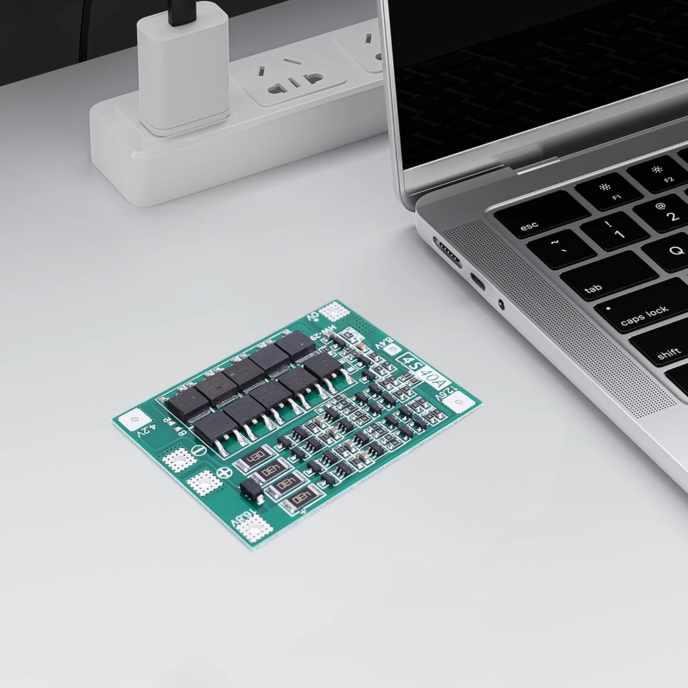 A placa de proteção do carregador da bateria do lítio do Li-íon, 18650 BMS para o motor de broca, aumenta, equilíbrio, 3S, 4S, 5A, 10A, 20A, 25A, 40A, 60A